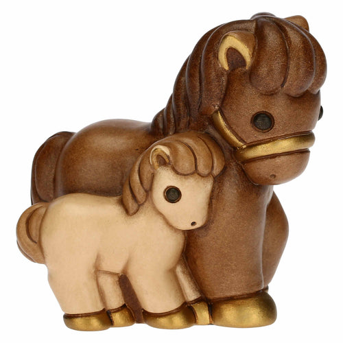 Cavallo con puledro Presepe Classico
