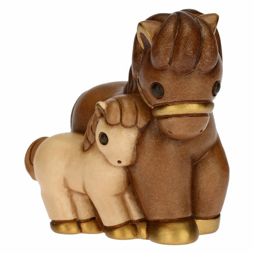 Cavallo con puledro Presepe Classico