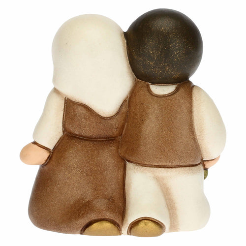 Bimbi con latte Presepe Classico bianco