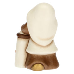 Donna alla fontana Presepe Classico bianco