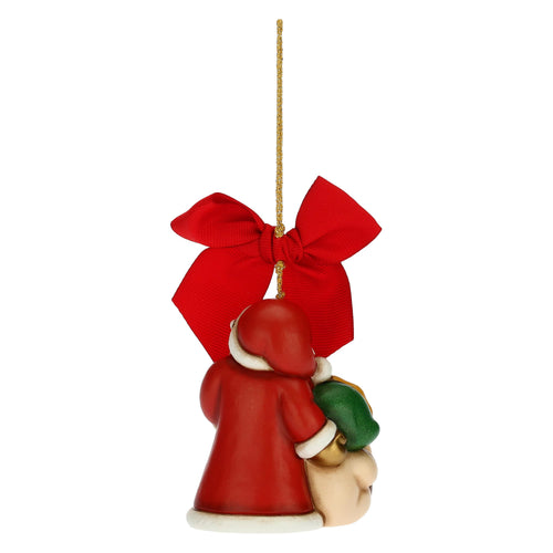 Addobbo natalizio Babbo Natale con Teddy maxi