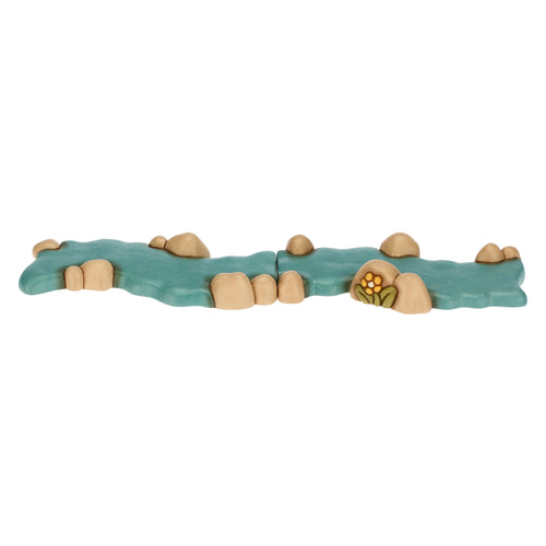 Set 2 pezzi fiume