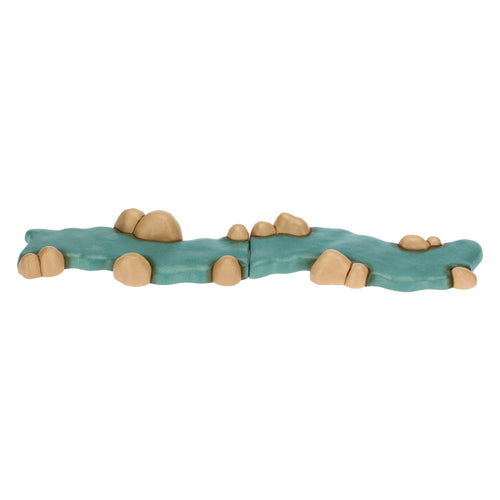 Set 2 pezzi fiume