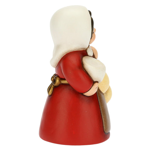 Donna con formaggio Presepe classico