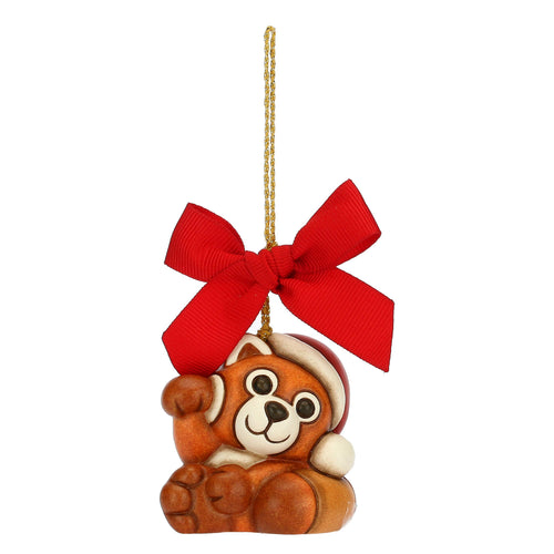 Addobbo natalazio panda rosso piccolo - THUN S3249A82
