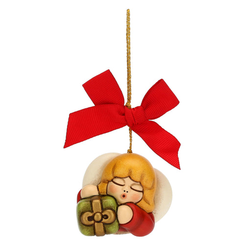 Addobbo natalizio Regina delle Fate Shaila con regalo in ceramica, piccolo - THUN S3345A82