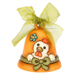 Campanella arancione Limited Edition in ceramica Sorprese di Pasqua