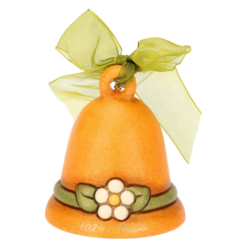 Campanella arancione Limited Edition in ceramica Sorprese di Pasqua