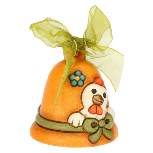 Campanella arancione Limited Edition in ceramica Sorprese di Pasqua