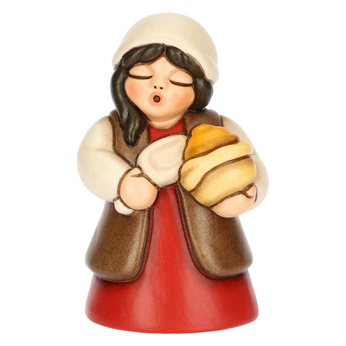 Venditrice di spezie in ceramica Presepe Classico