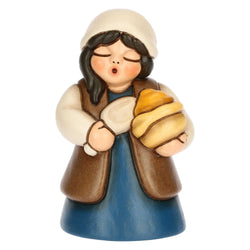 Venditrice di spezie in ceramica Presepe Classico