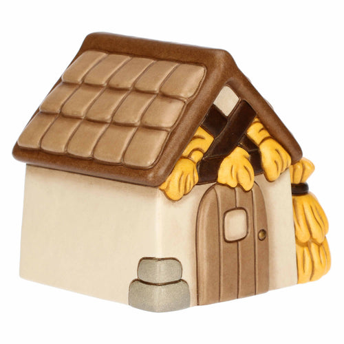 Fienile in ceramica Presepe Classico