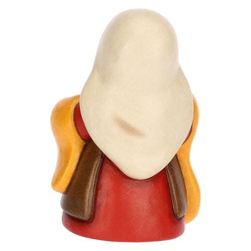Venditrice di stoffe in cermica Presepe Classico