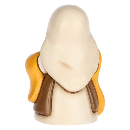 Venditrice di stoffe in cermica Presepe Classico