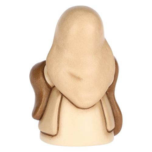 Venditrice di stoffe in cermica Presepe Classico