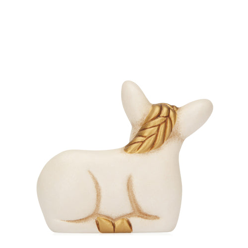 Asinello Presepe Classico bianco