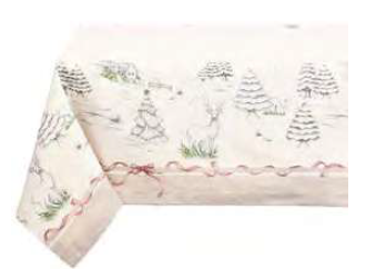 Tovaglia idrorepellente 150x260 natale
