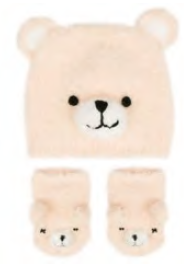 Set berretto scarpine teddy 6 9mesi