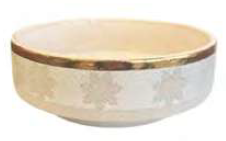 Svuotatasche in stoneware Bosco D'inverno