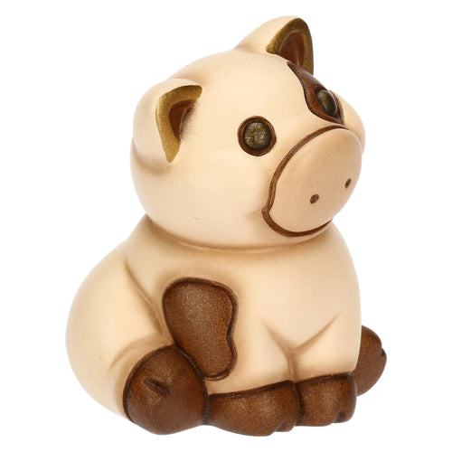 Mini maialino Lino in ceramica
