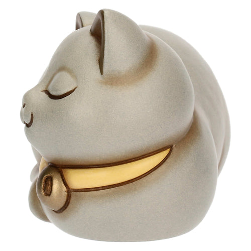 Gatto Momi con campanellino in ceramica, piccolo - THUN T10037273H90