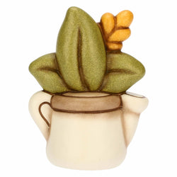 Mini annaffiatoio in ceramica con spiga