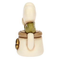 Mini annaffiatoio in ceramica con cuore