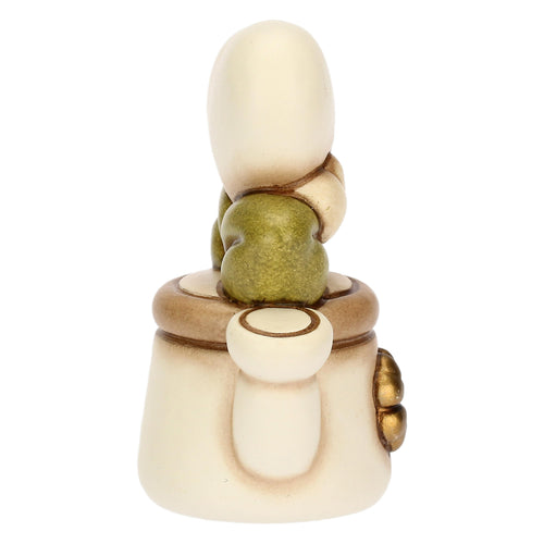 Mini annaffiatoio in ceramica con cuore