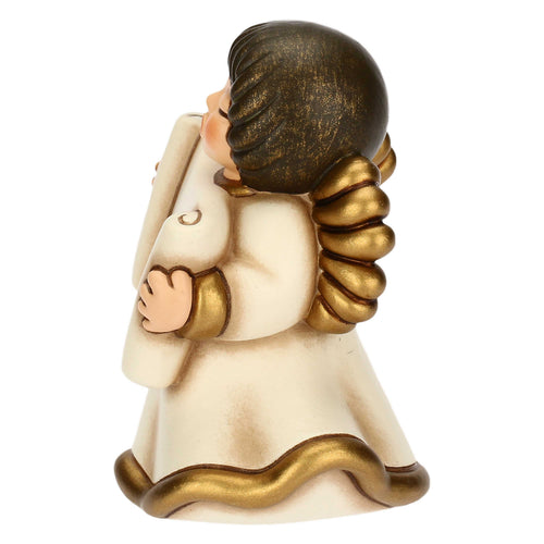 Angelo cerimonia in ceramica con targhetta personalizzabile