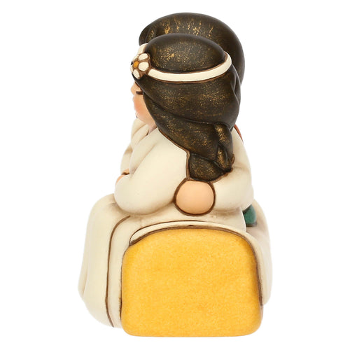 Sposini in ceramica su paglia, piccoli