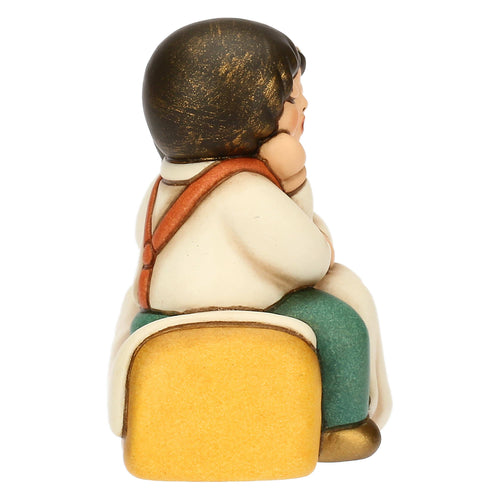 Sposini in ceramica su paglia, piccoli