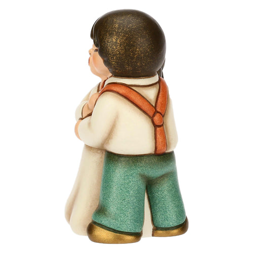 Sposini abbracciati in ceramica, piccoli