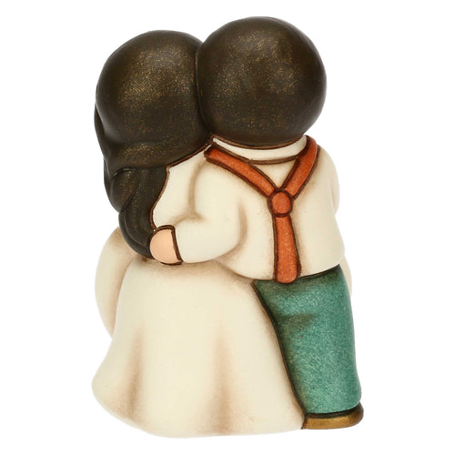 Sposini in ceramica con cuore, piccoli
