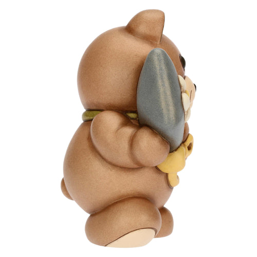 Teddy Primavera in ceramica con aquilone, medio