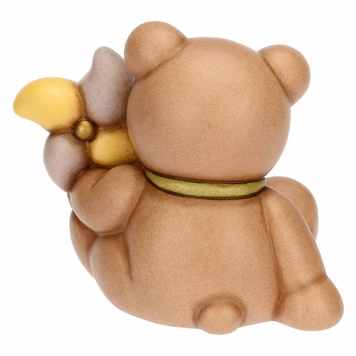 Teddy Primavera in ceramica con girandola, piccolo
