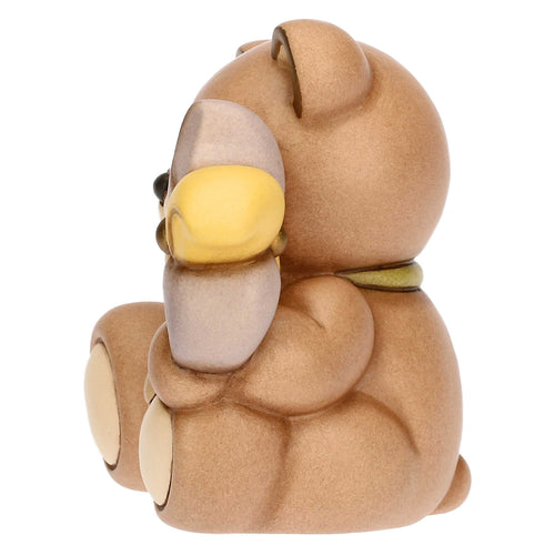 Teddy Primavera in ceramica con girandola, piccolo