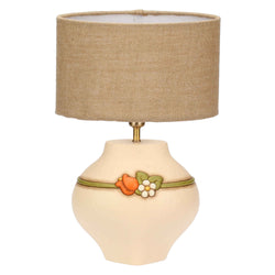 Lampada con fiori in ceramica Country Bloom, media