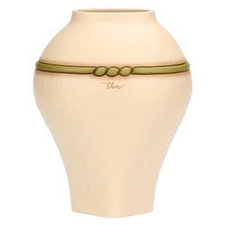 Vaso in ceramica con farfalla Country Bloom, grande