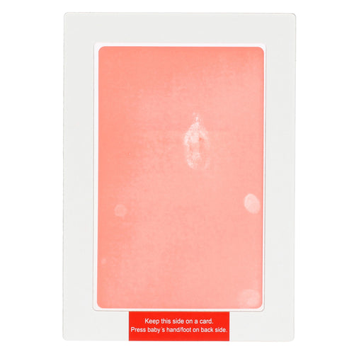 Portafoto in ceramica e vetro girandola e coccinella con calco manina - THUN T10189234H90