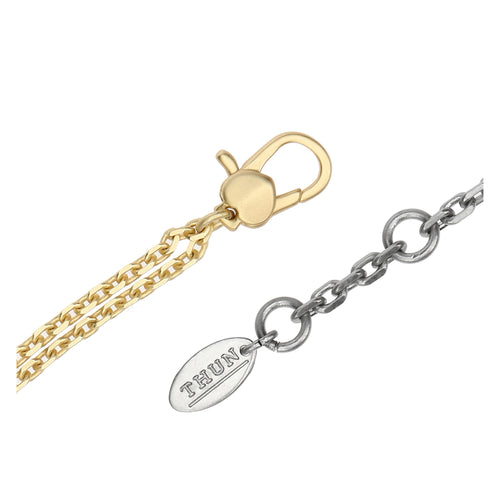 Bracciale con pietra in ceramica e cuore