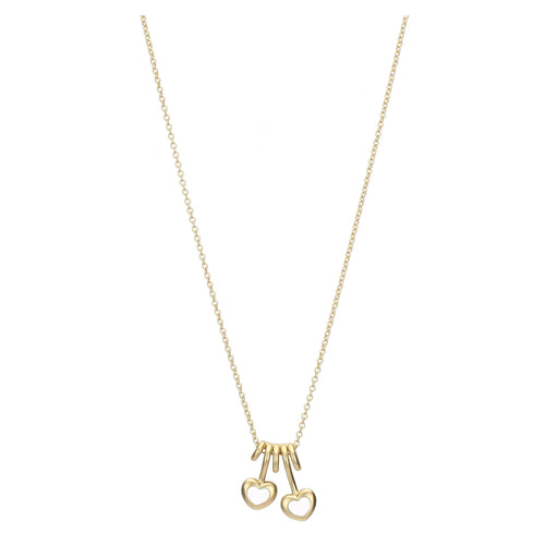 Collana con due cuori