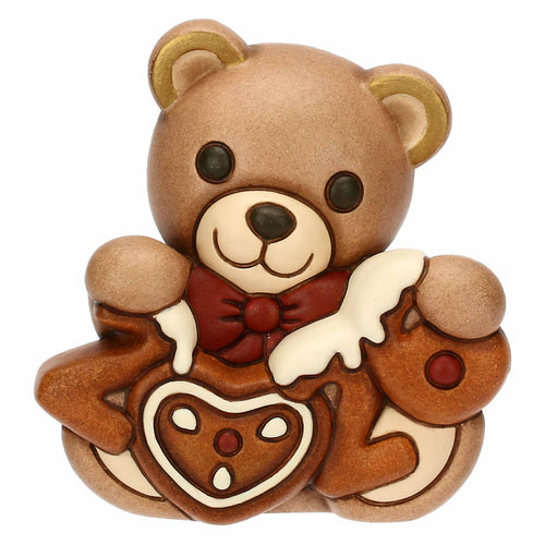 Teddy Buon Anno 2026 in ceramica - THUN T10419273A82