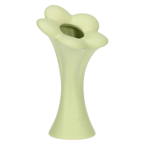 Vaso monofiore in ceramica, medio