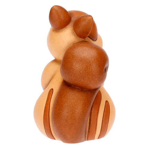 Scoiattolo Diva in piedi in ceramica, piccola