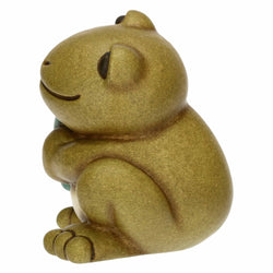 Mini rana Franky portafortuna in ceramica