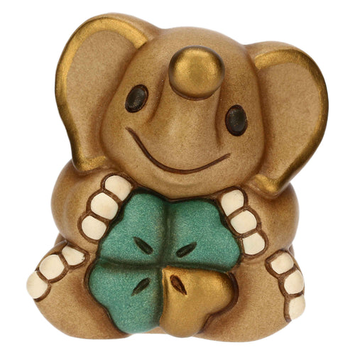 Mini elefante Elly portafortuna in ceramica