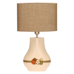 Lampada in ceramica Country Bloom, grande