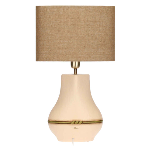 Lampada in ceramica Country Bloom, grande