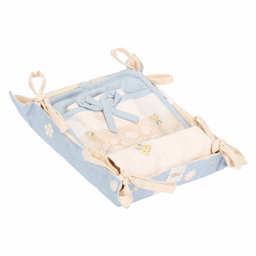 Set presina, strofinaccio e grembiule Elegance
