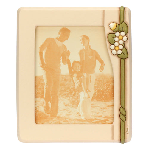 Portafoto in ceramica Country Bloom, maxi